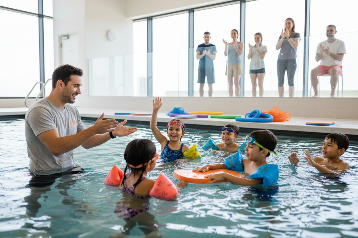 lehrmethoden schwimmschule kinder