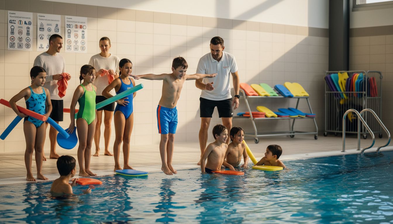 professionelles Schwimmtraining Kinder