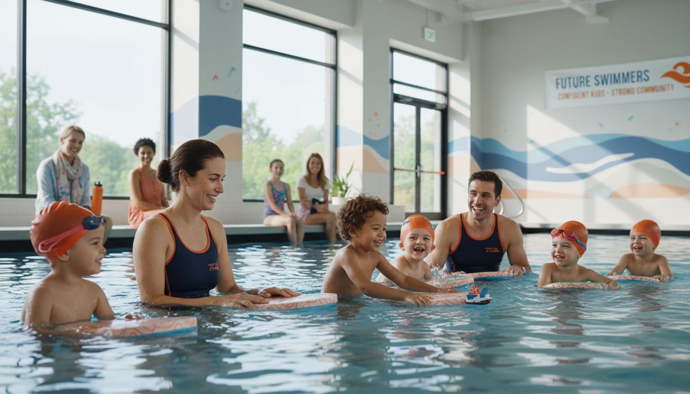 frühes Schwimmen Kinder
