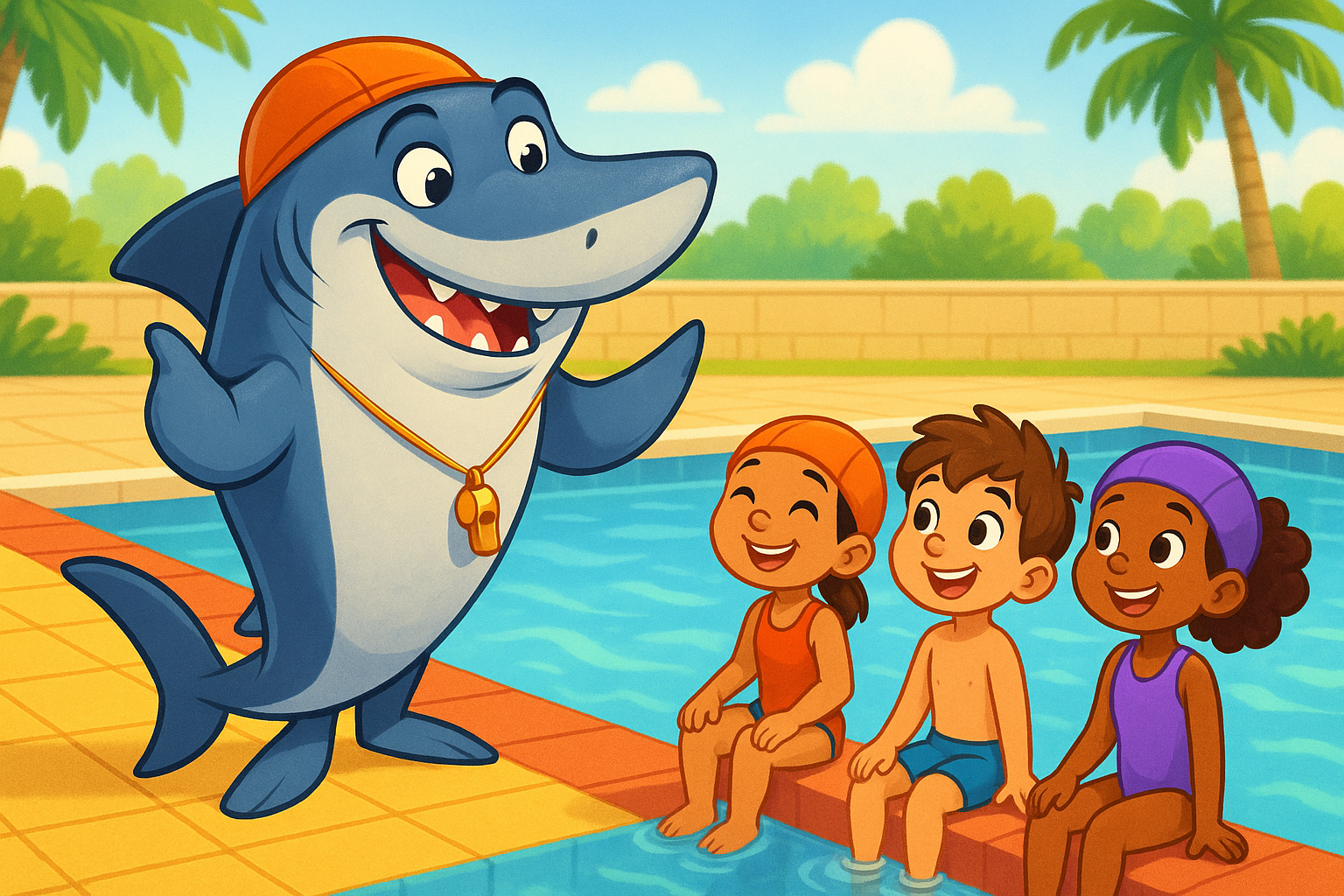 Schwimmabzeichen Hai