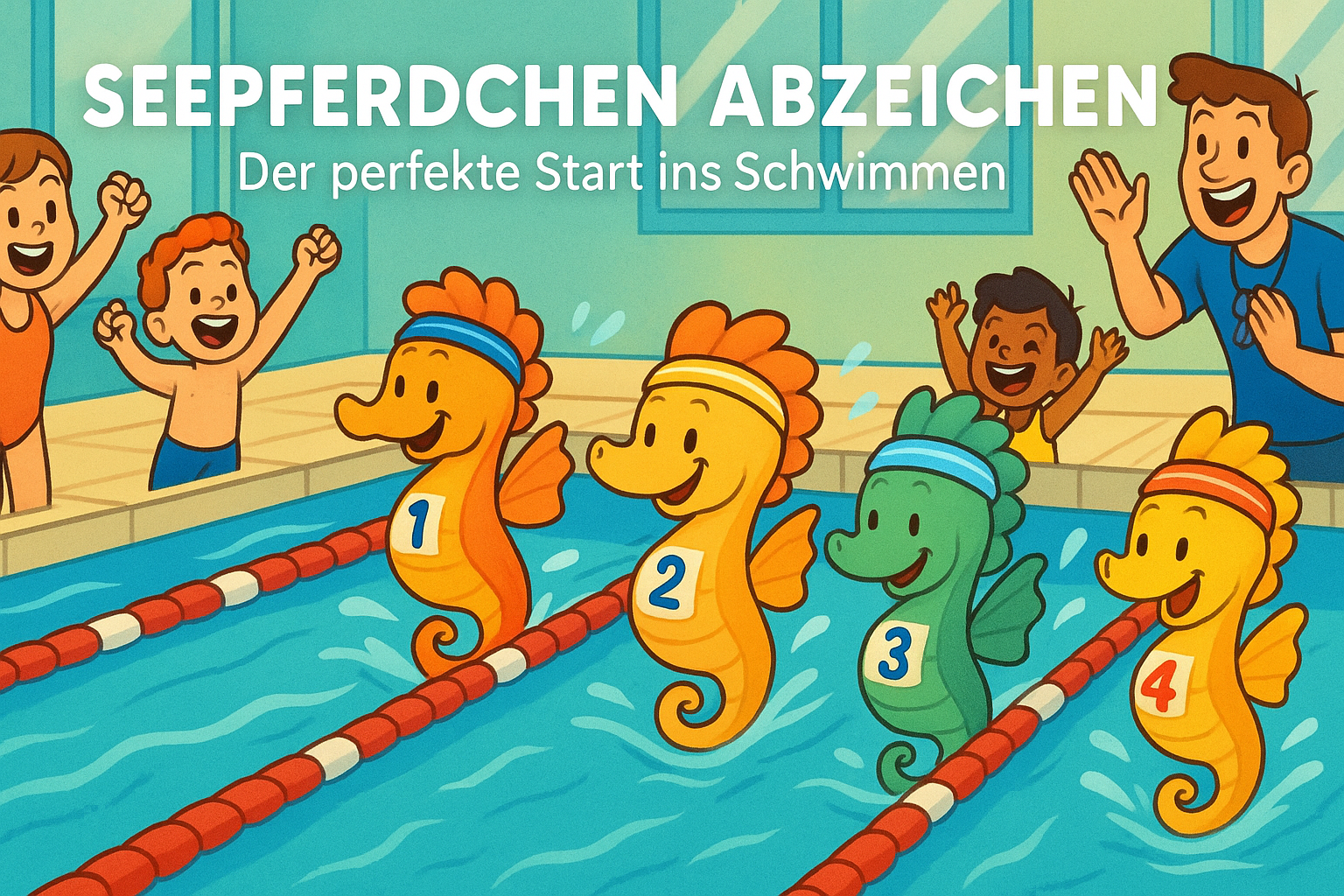 Seepferdchen Abzeichen: Der perfekte Start ins Schwimmen für Kinder