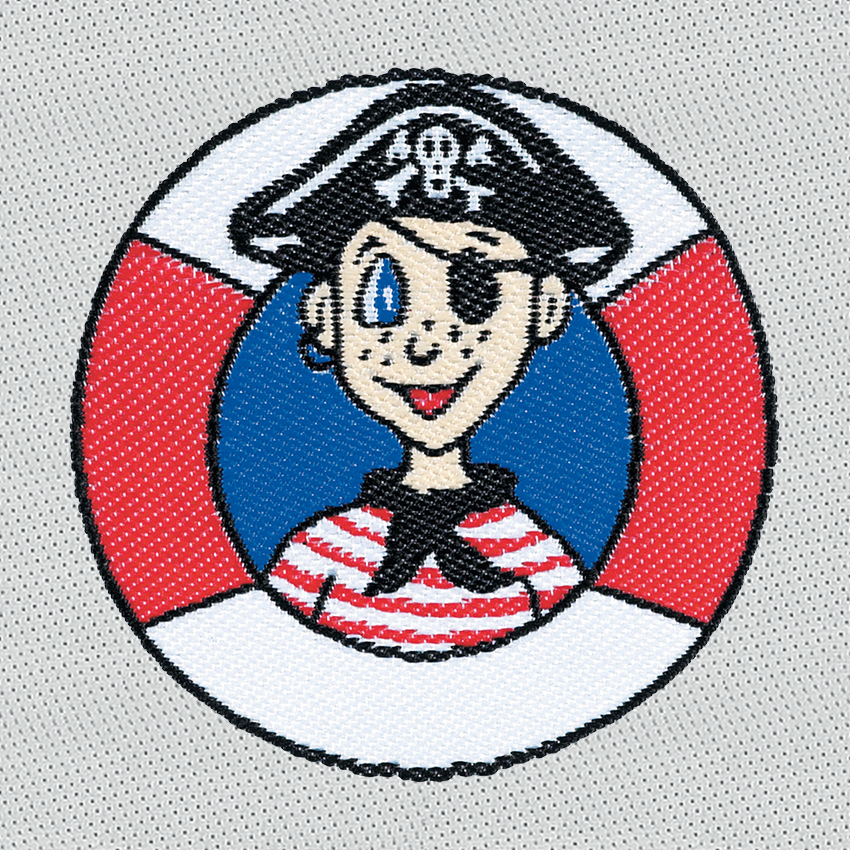 Schwimmabzeichen Seeräuber (in Rollenware) - pimpertz