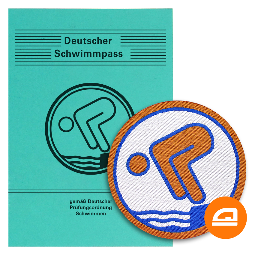 Set Bronze Schwimmabzeichen & Deutscher Schwimmpass | Easy Plus - pimpertz