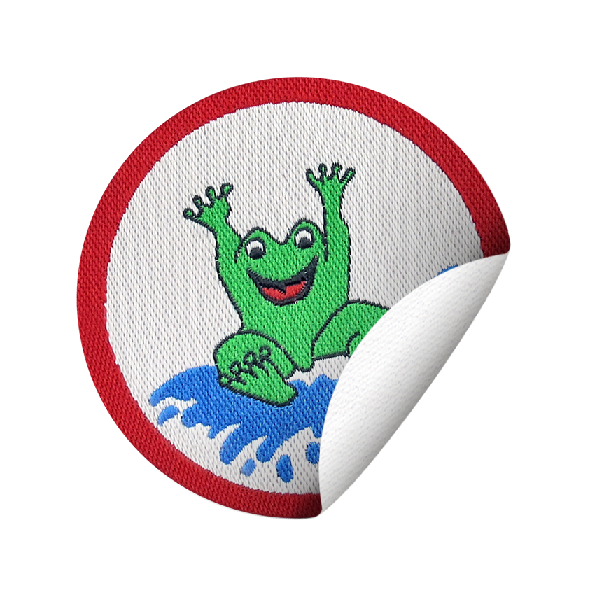 Set Frosch kinderleicht - Frosch Schwimmabzeichen und Urkunde - pimpertz