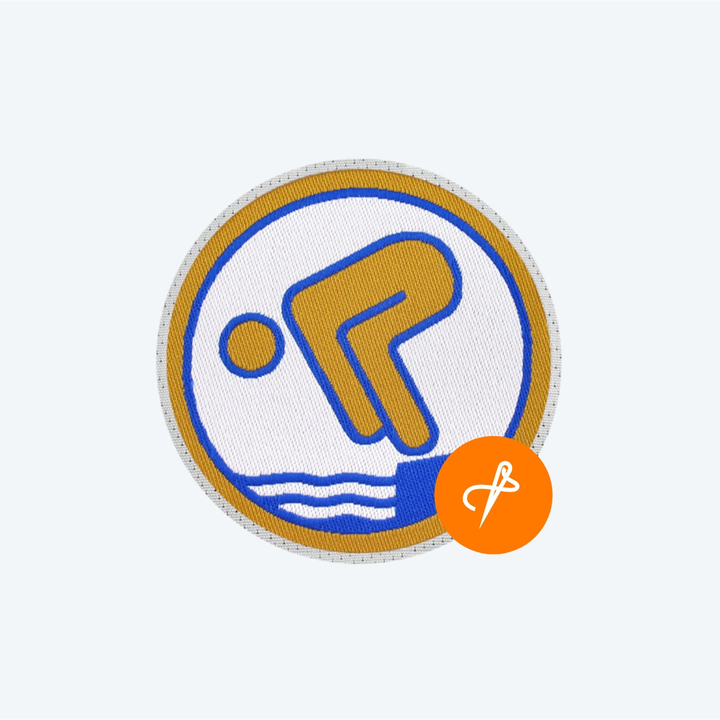 Deutsches Schwimmabzeichen Gold (Easy, lasergeschnitten) - pimpertz