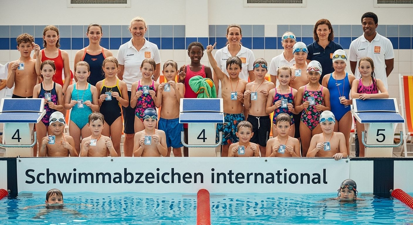 Schwimmabzeichen international Kinder