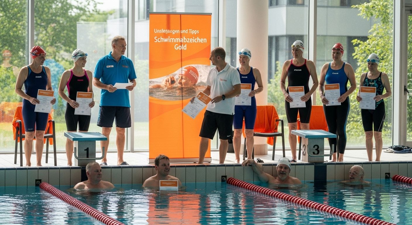 Schwimmabzeichen Gold Erwachsene