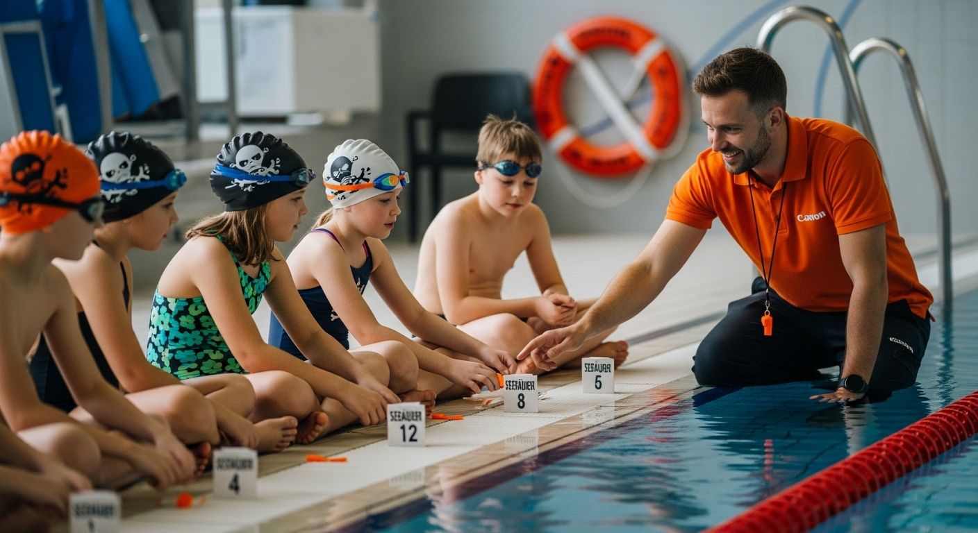 Schwimmabzeichen Seeräuber Prüfung