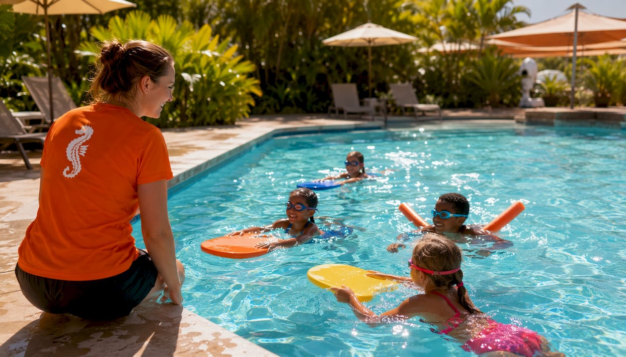 Schwimmen lernen mit Kindern unterschiedlichen Alters – darauf kommt es an