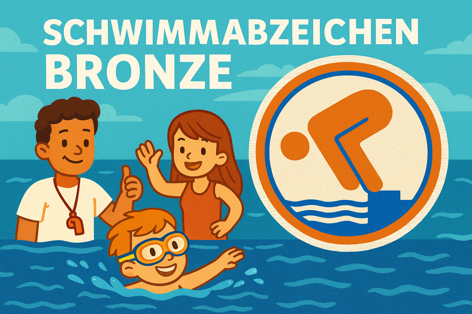 Schwimmabzeichen in Bronze: Der erste Schritt zum sicheren Schwimmerlebnis