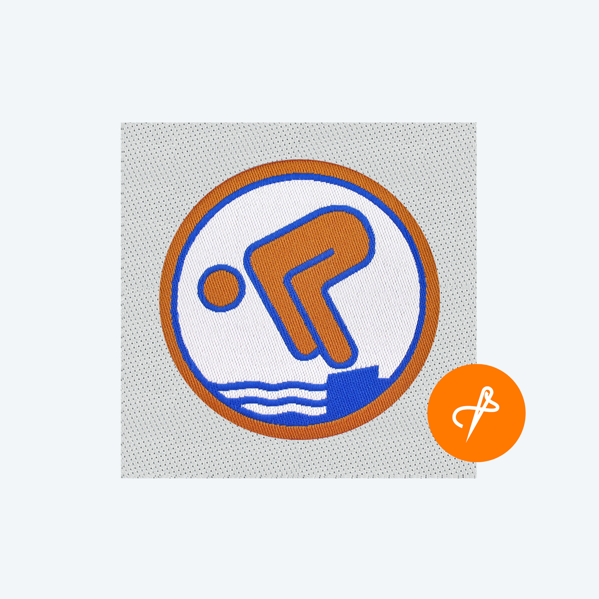 Bronze Schwimmabzeichen Rollenware – viereckig & zum Aufnähen