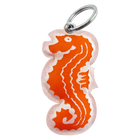 Seahorse Badge Keychain
